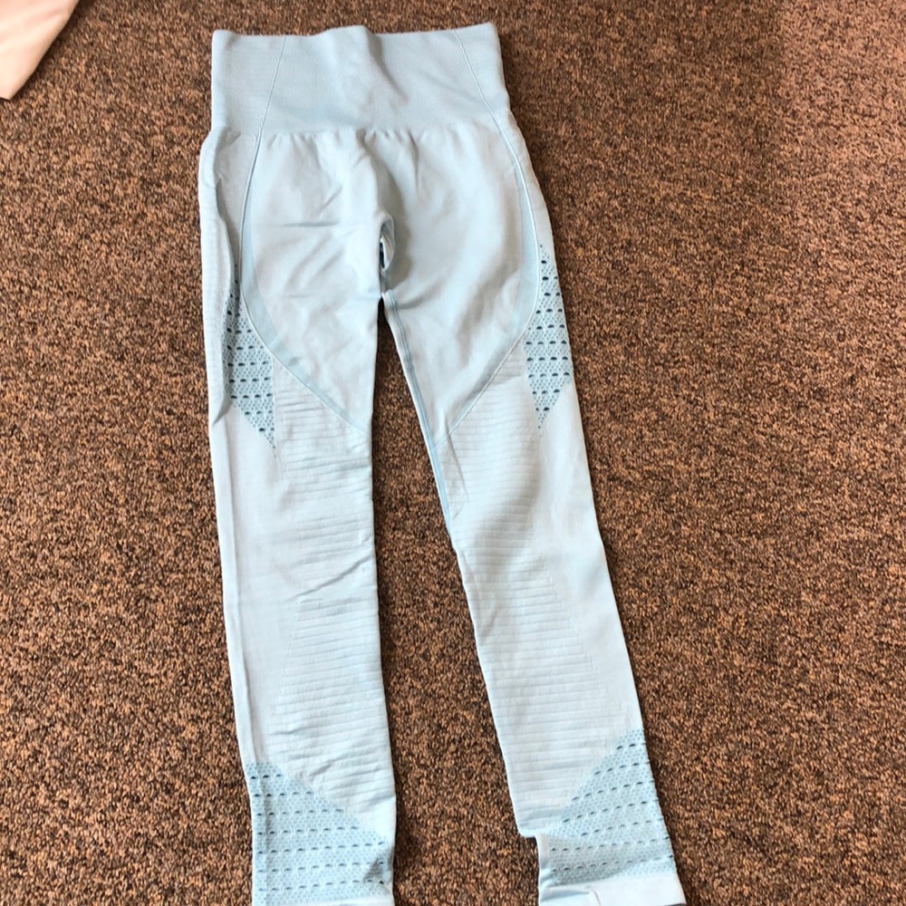Gymshark energy seamless sky blue legging
